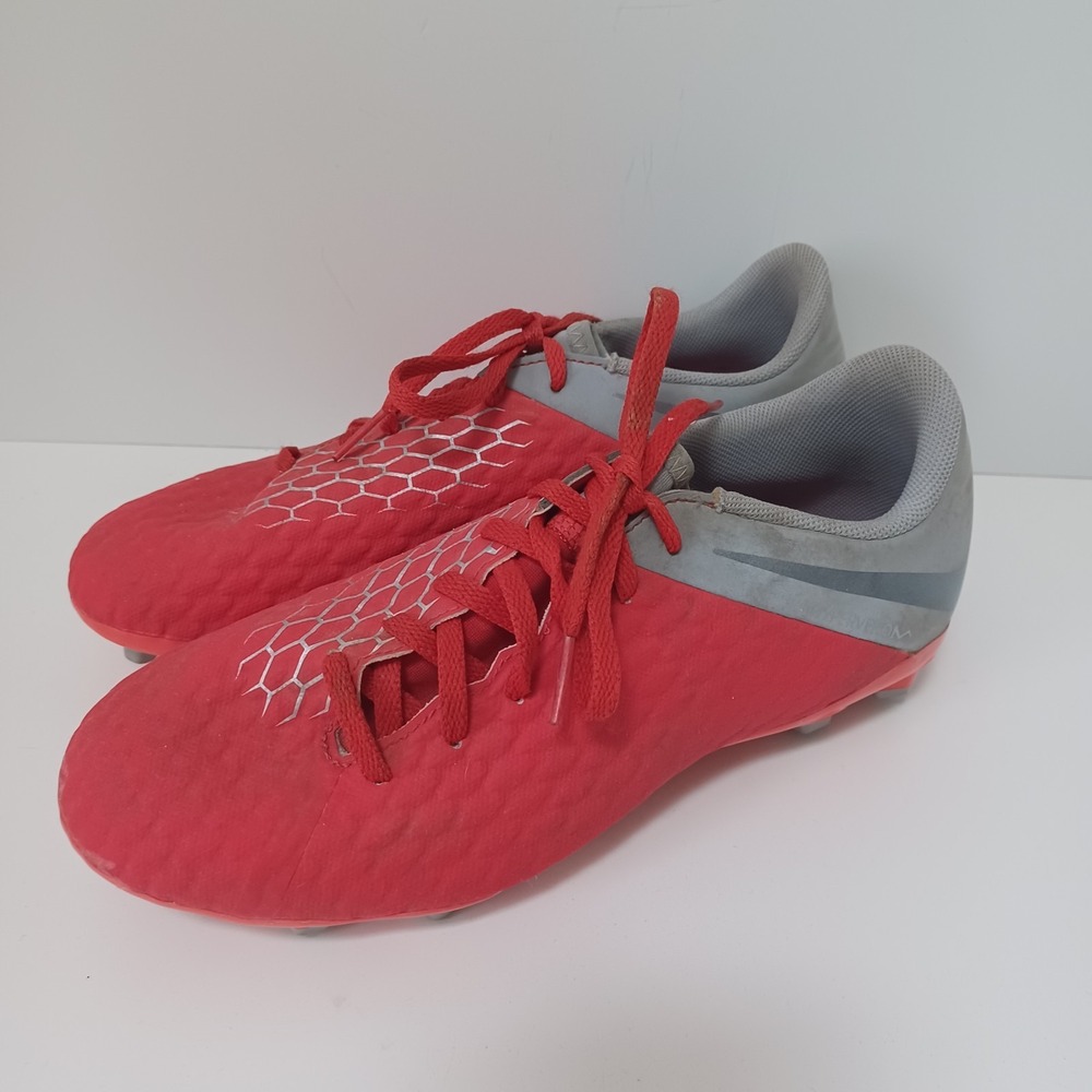 Nike Kids Red and Gray Sneakers